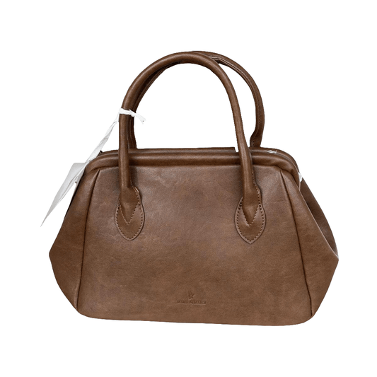 Elegante Damen Handtasche, erhältlich in Braun und Bordeaux