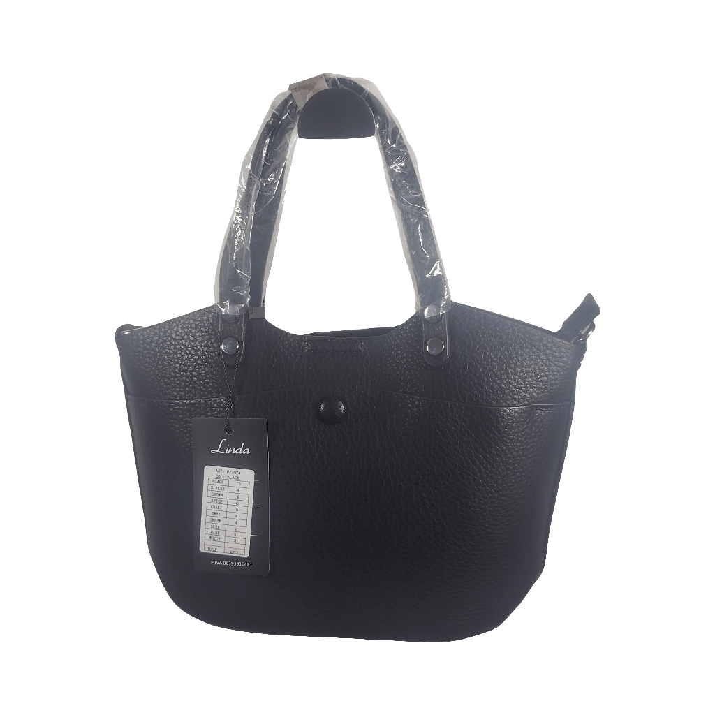 Kompakte Damen Handtasche – Weiß, Beige,Blau, Rosa, Schwarz, Mintgrün & Marineblau