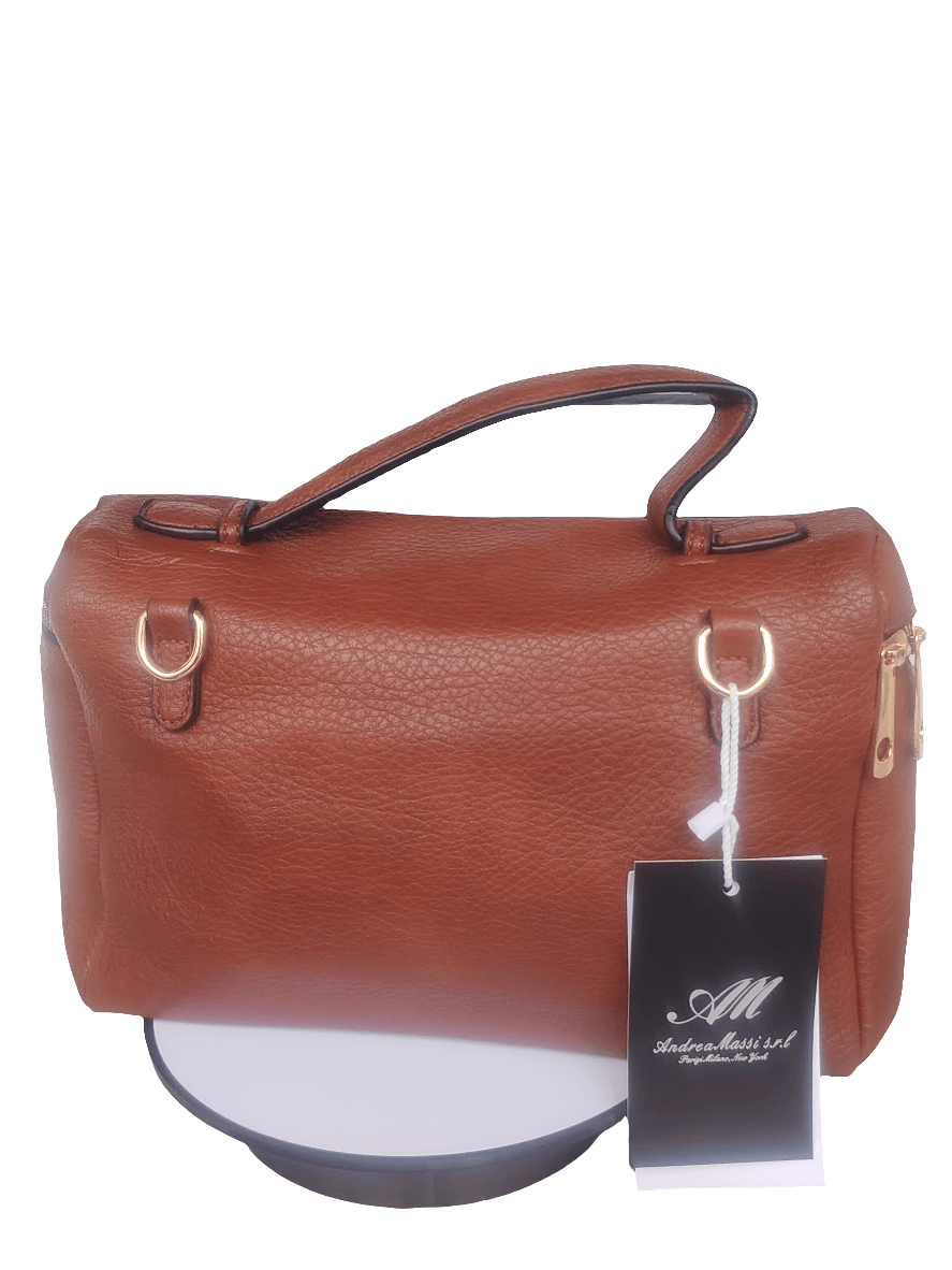 Umhängetasche Damen, Lederoptik mit breitem gemustertem Riemen, mehrere Farben