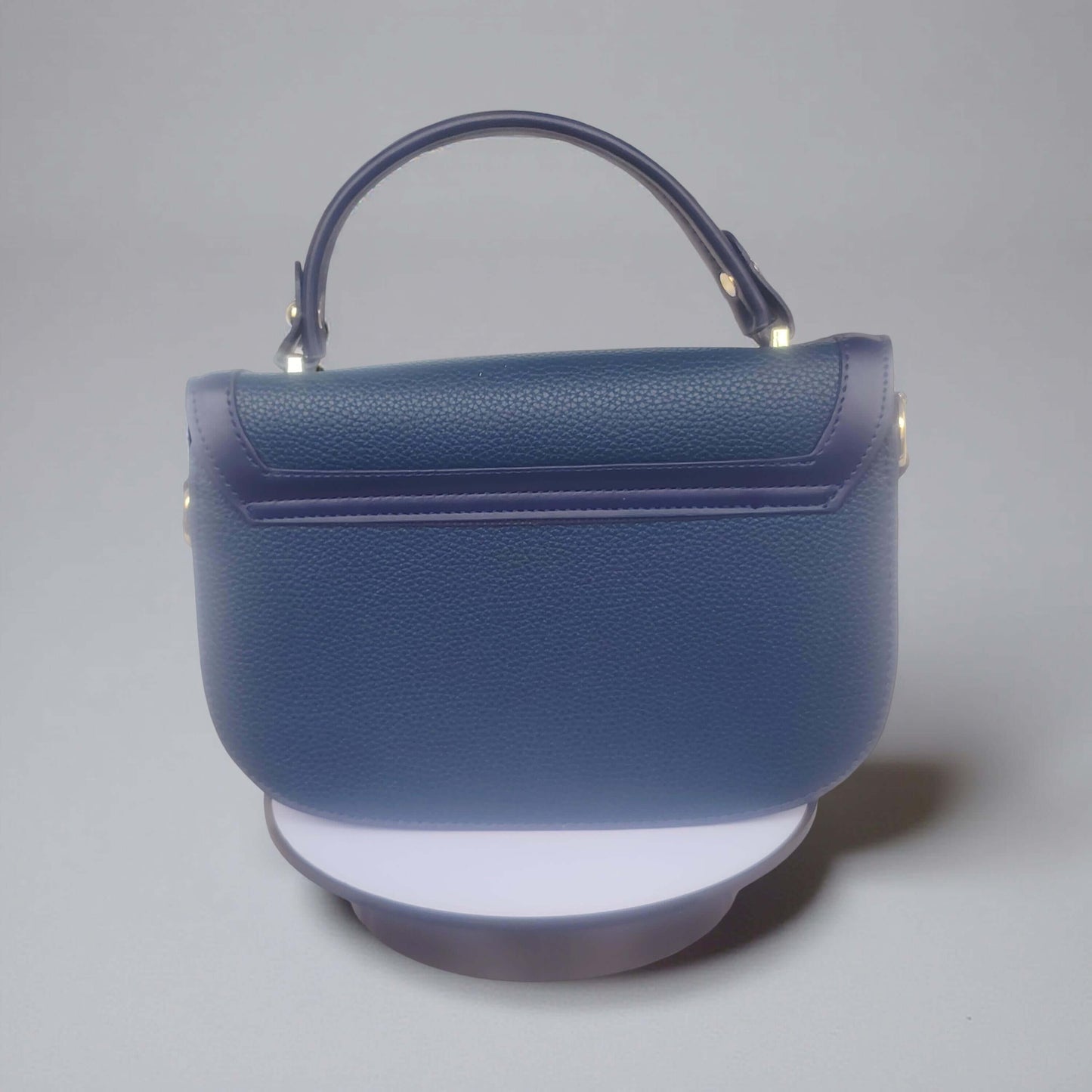 Elegante Umhängetasche mit goldener Schnalle – in Grün, Blau, Bordeaux, Cognac & Beige